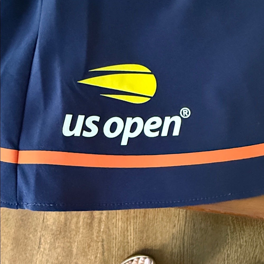 Polo Ralph Lauren Orange and Navy skirt. US Open official